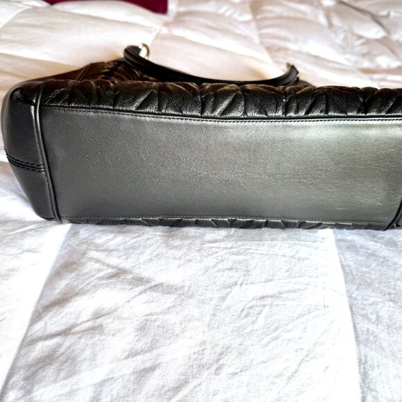 Coach Lexy Shoulder Bag Black Quilted Leather - Picture 7 of 15